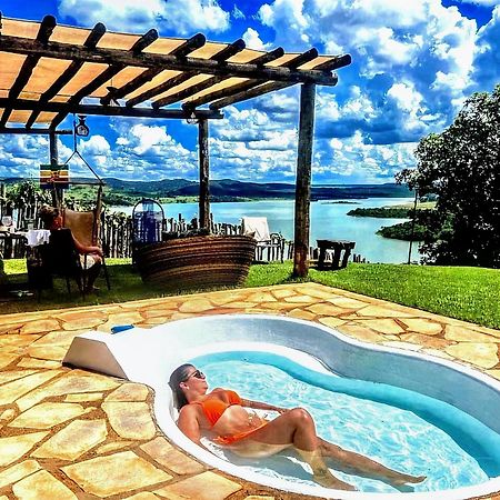 Chale Mirante, Piscina, Cachoeira, Lago E Vista Espetacular Alexania Εξωτερικό φωτογραφία