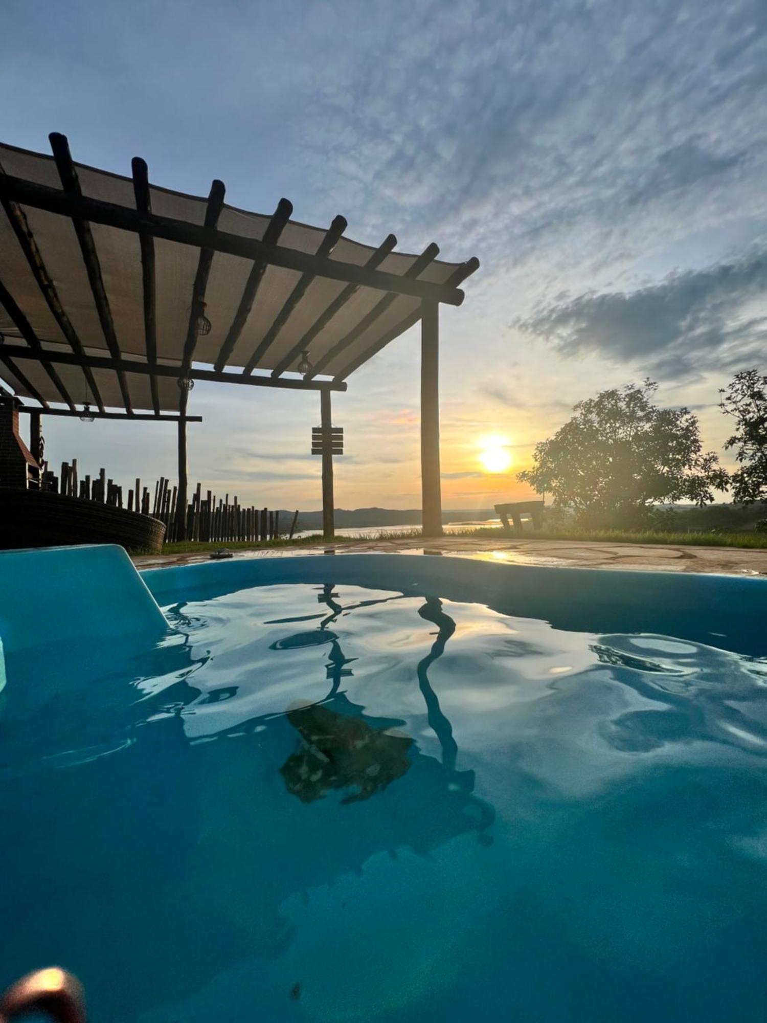 Chale Mirante, Piscina, Cachoeira, Lago E Vista Espetacular Alexania Εξωτερικό φωτογραφία