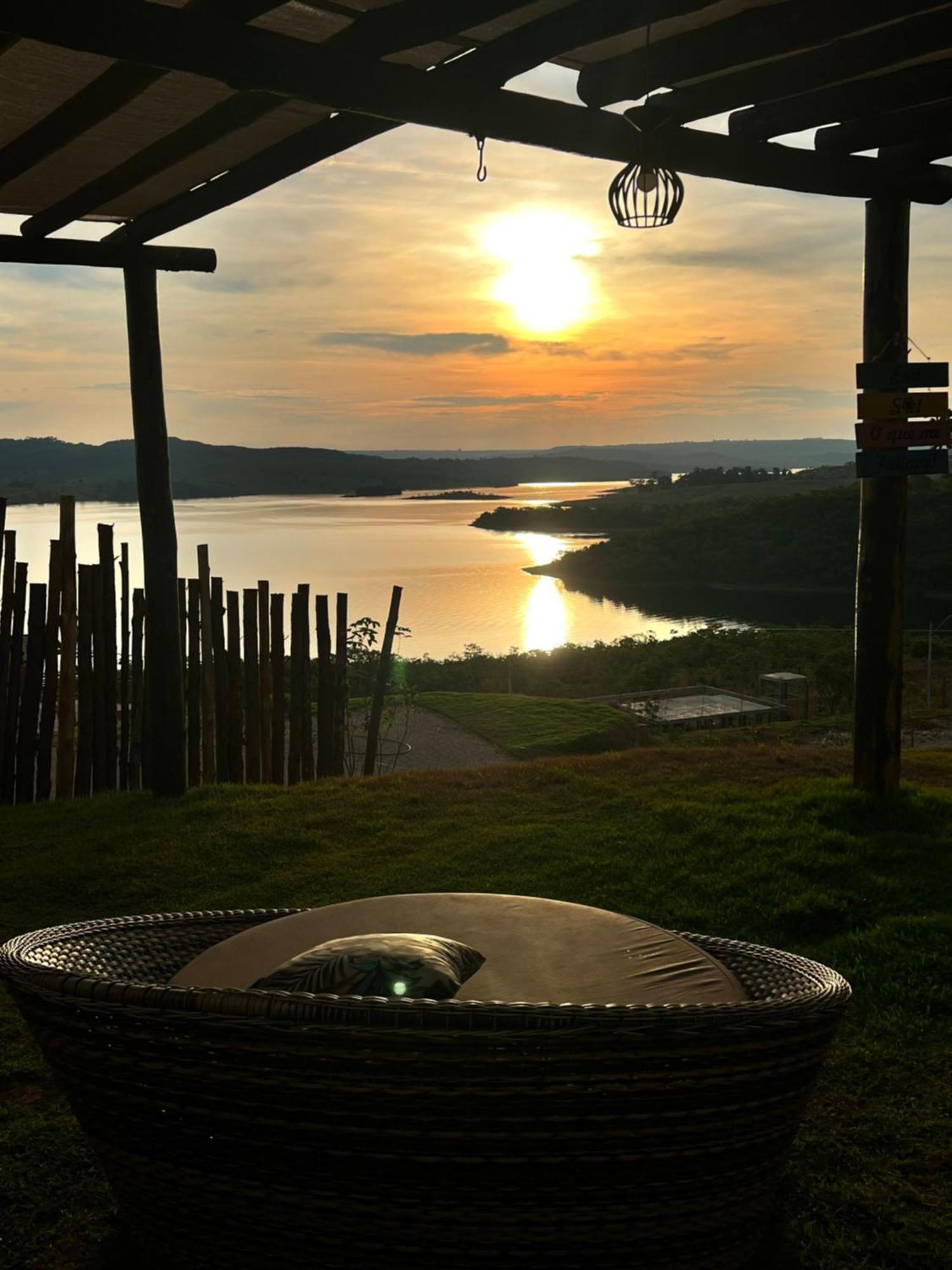 Chale Mirante, Piscina, Cachoeira, Lago E Vista Espetacular Alexania Εξωτερικό φωτογραφία